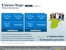 Tablet Screenshot of cursossepe.org